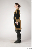  Photos Woman in Historical Suit 4 18th century Black suit Historical a poses whole body 0003.jpg